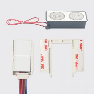 Factory price12V5A60W Double Key Smart led light bathroom mirror Touch Sensor Switch with Bluetooth speaker Manufacturer