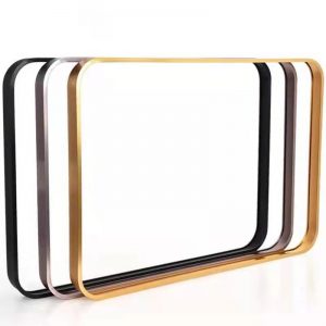 Rectangle Mirror Frame For LED Bathroom Mirror Manufacturer JEF002