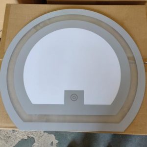 Enhance Your Bathroom with the Jane Eyre Oval Aluminum Mirror Frame JEF003