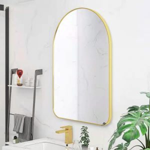 Arched Mirror Frame For Arched LED Bathroom Mirror Manufacturer JEF004