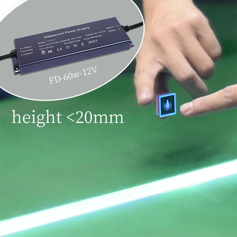 Ultra Thin 12V LED Power Supply/LED Driver,Special For Led Mirror manufacturers